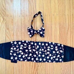 Carrot & Gibbs Bowtie Cummerbund Set